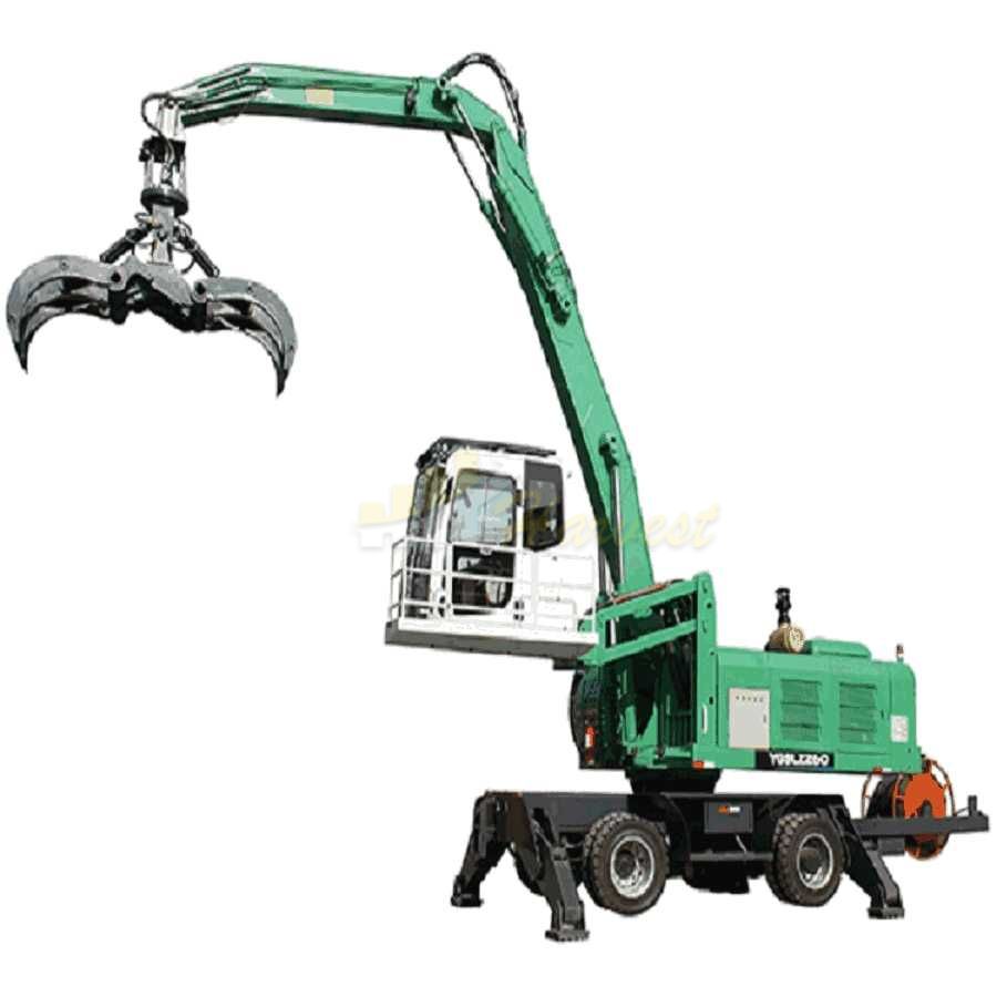 Log Grapple Excavator