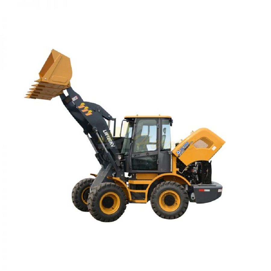 Chinese High Quality Payloader LW180KV Mini Front Wheel Loader 1.8 Ton