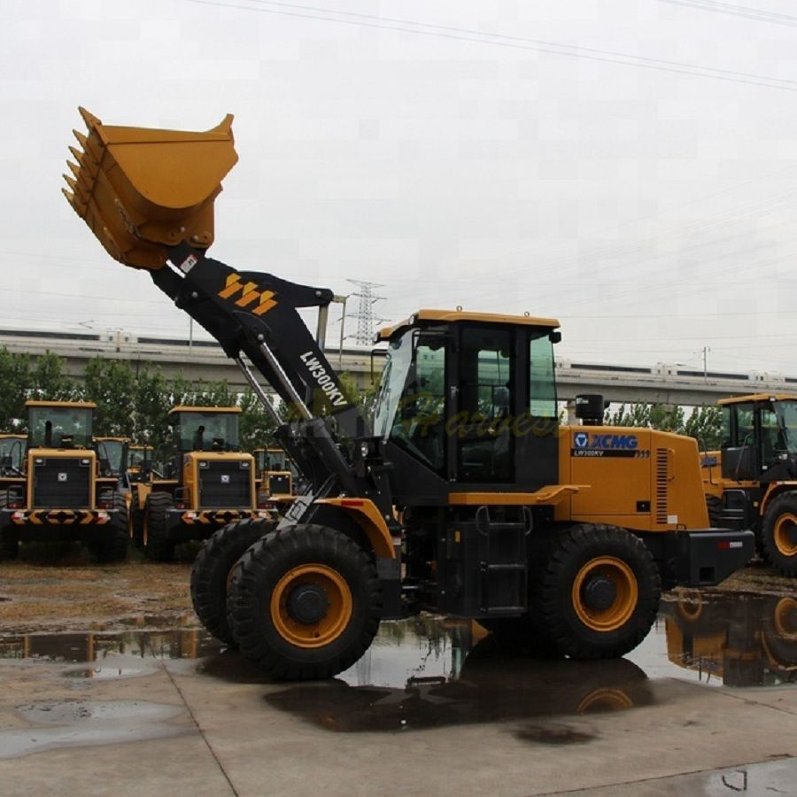 3 ton wheel loader LW300KV with log grapple