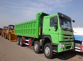 To Tanzania- 1 Unit SINOTRUK 40T 371hp Dump Truck