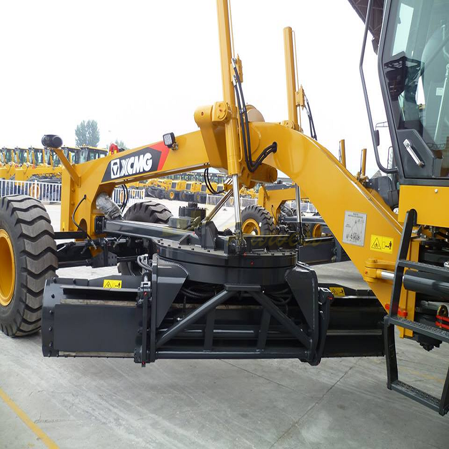 Motor Grader with Ripper and Blade