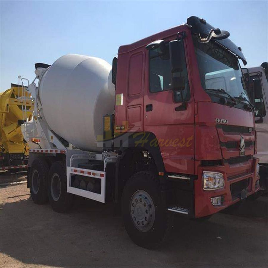 HOWO 8m3 Cement Mixer Truck 10 Wheelers 336HP Concrete Mixer Truck