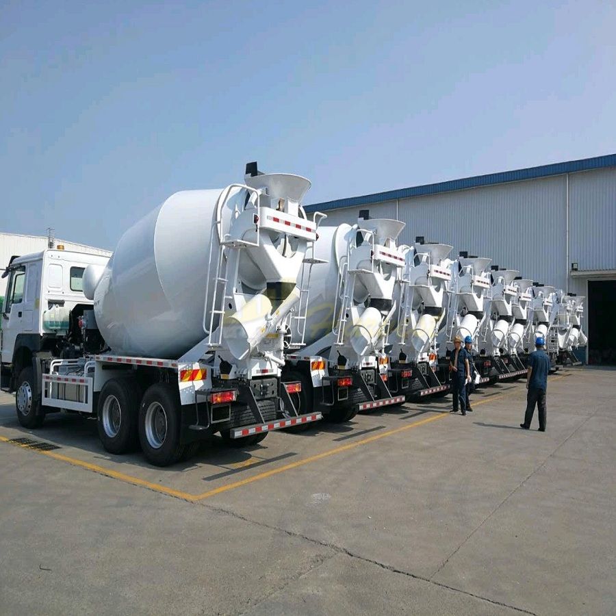 6X4 371HP 10m3 Sinotruk Howo Concrete Cement Mixer Truck