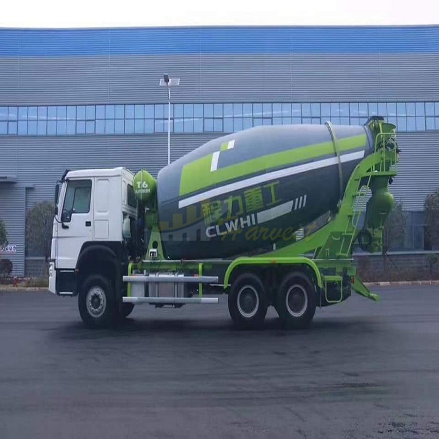 HOWO 10m3 380hp Euro 4 Concrete Transit Mixer Truck