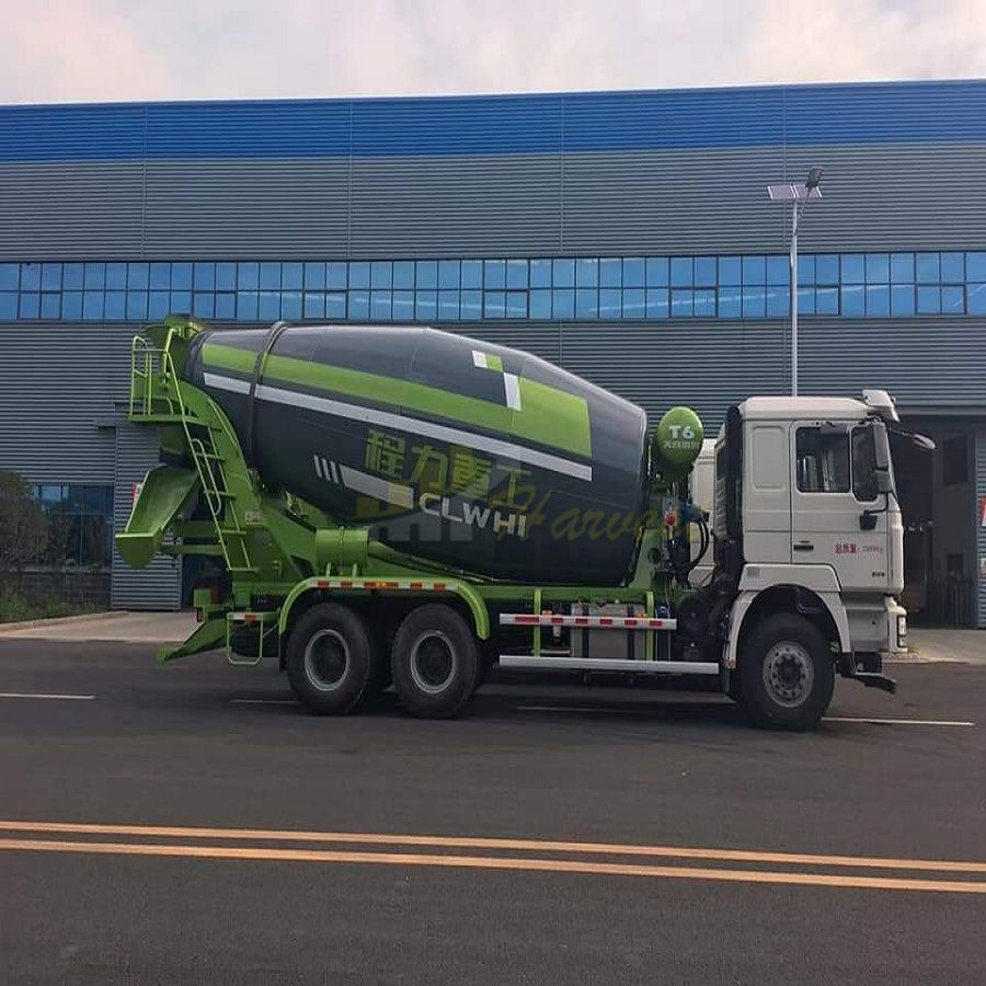 HOWO 10m3 380hp Euro 4 Concrete Transit Mixer Truck