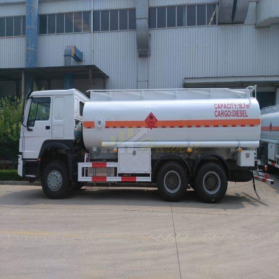 HOWO 290hp 20,000 Liters Fuel Tank Truck