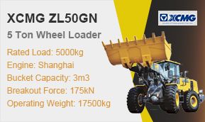 XCMG ZL50GN 5t Wheel Loader