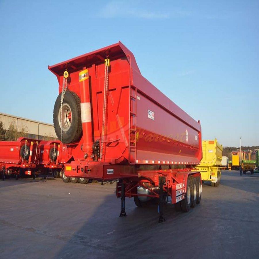 CIMC 45t dump trailer 3 axle from China factory