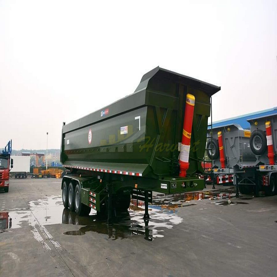 China Factory 60t Tipper Trailer Dump Trailer