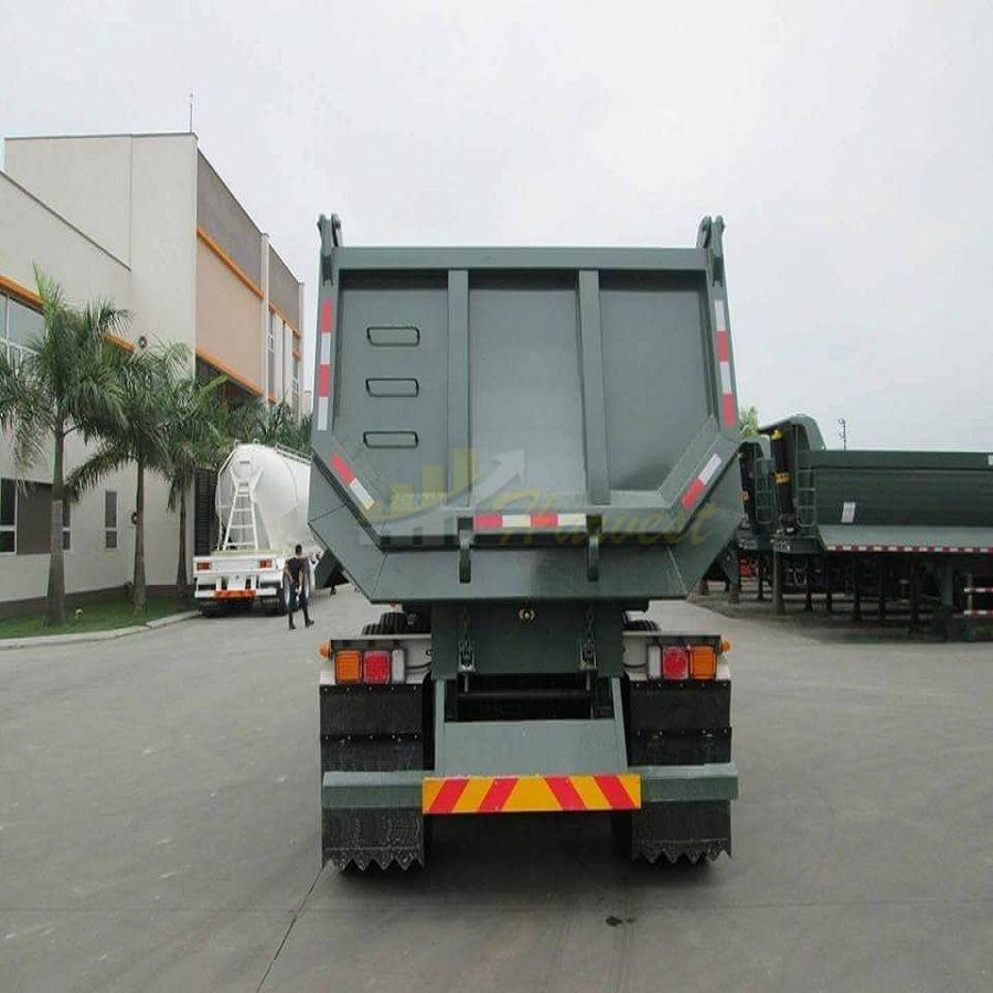 China Factory 60t Tipper Trailer Dump Trailer