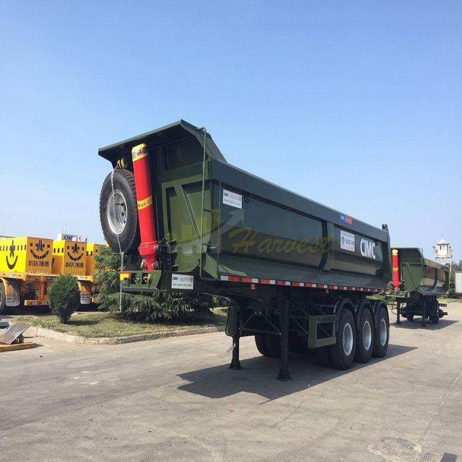 China CIMC 27cbm 40 ton Dump Trailer