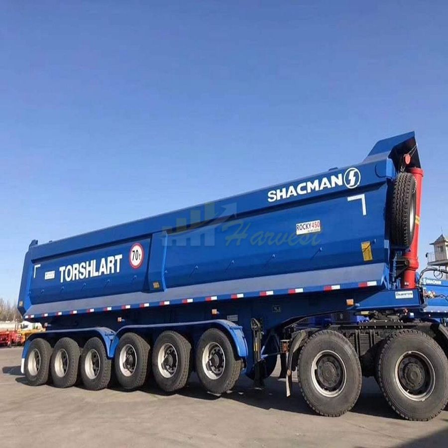 Good Price 70 Ton 45cbm Tipper Trailer from China