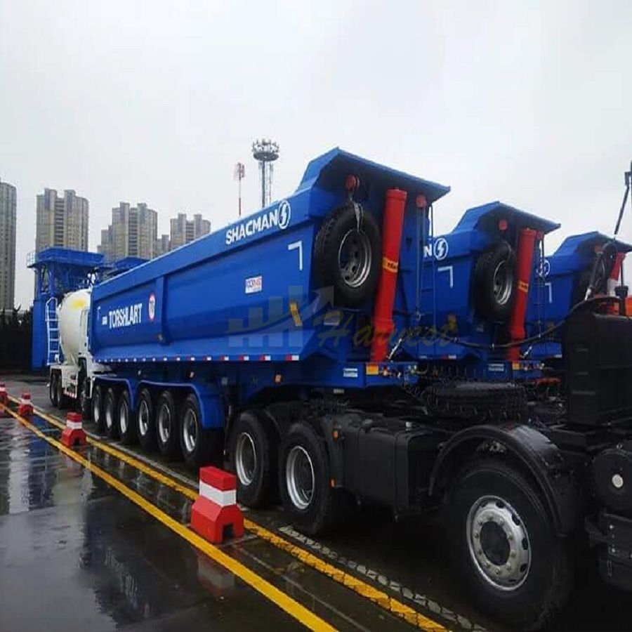 Good Price 70 Ton 45cbm Tipper Trailer from China