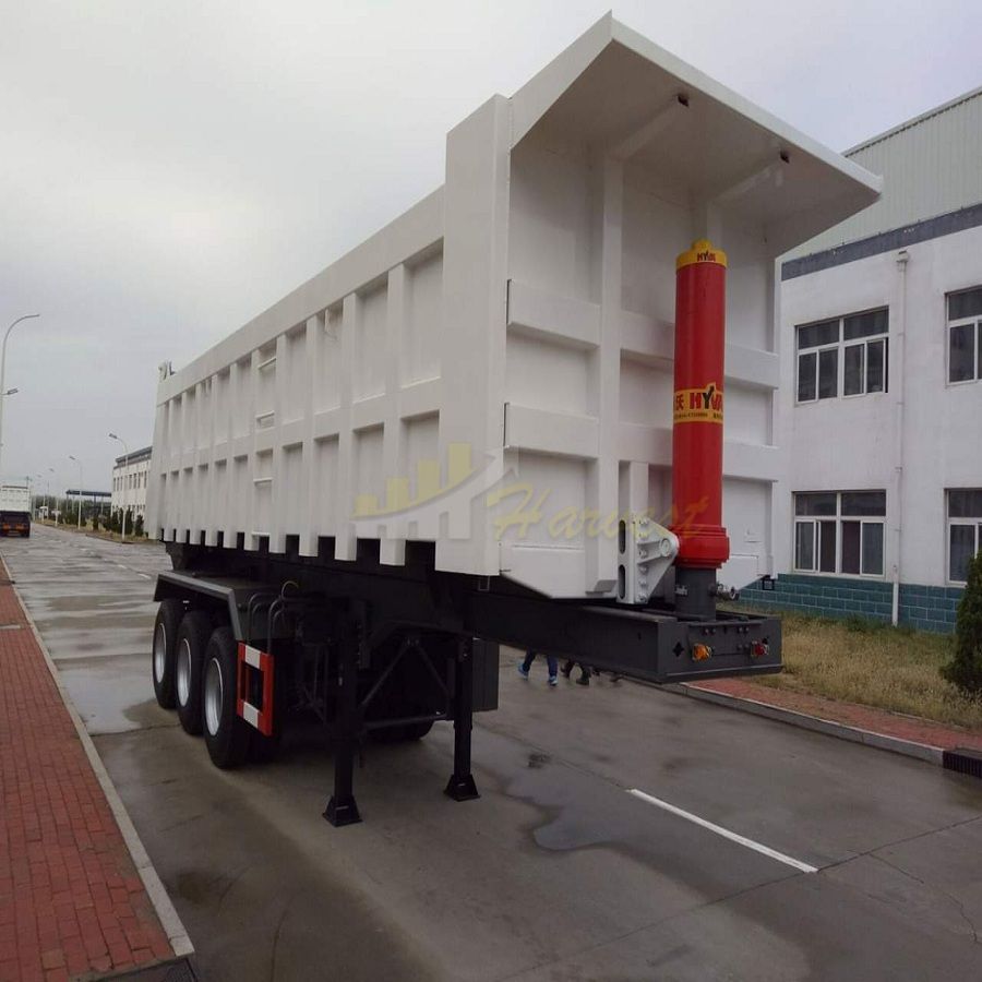 Dump Semi Trailer for Stone Sand Transport