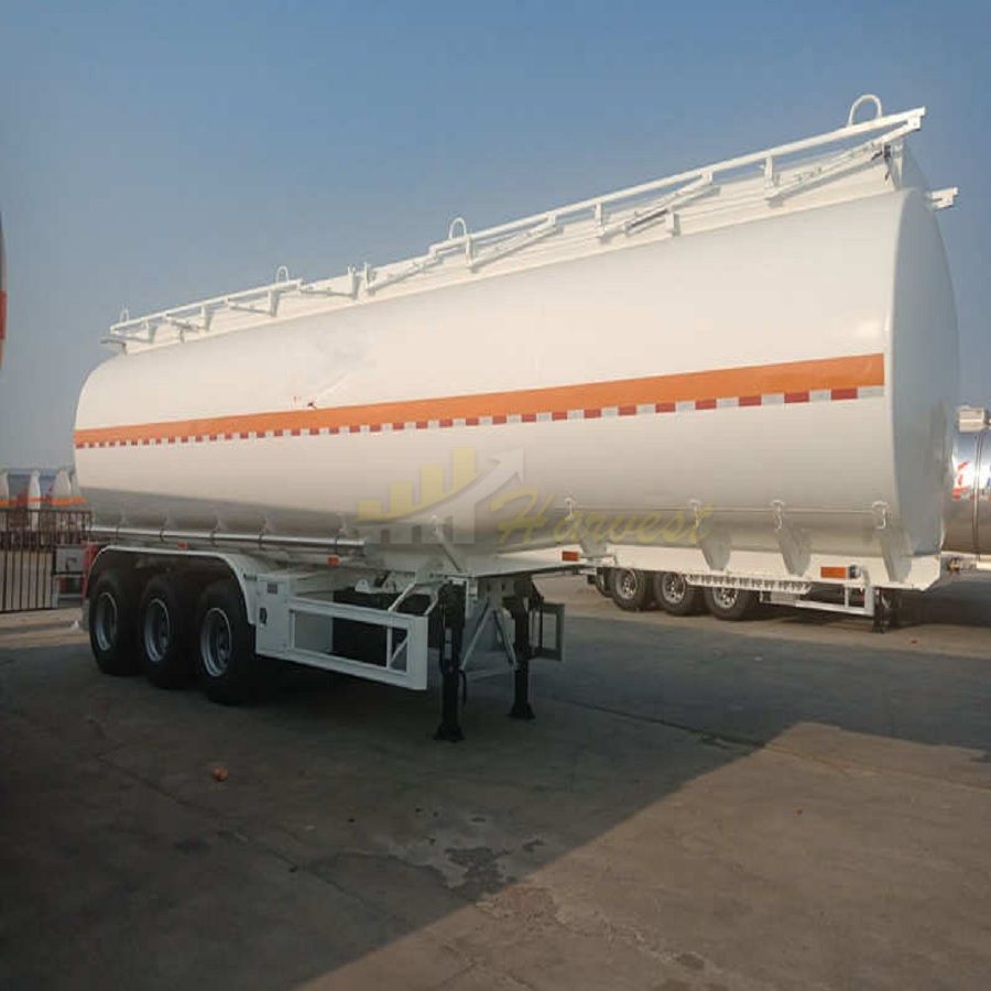 Popular 40,000L 42,000L 3 Axles Petroleum Tankers Trailer