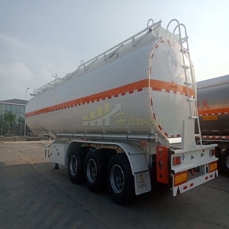 Popular 40,000L 42,000L 3 Axles Petroleum Tankers Trailer