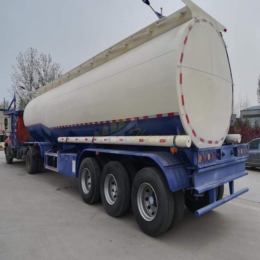 3 Axel 45000 liter Diesel Fuel Tanker Trailer for Sale