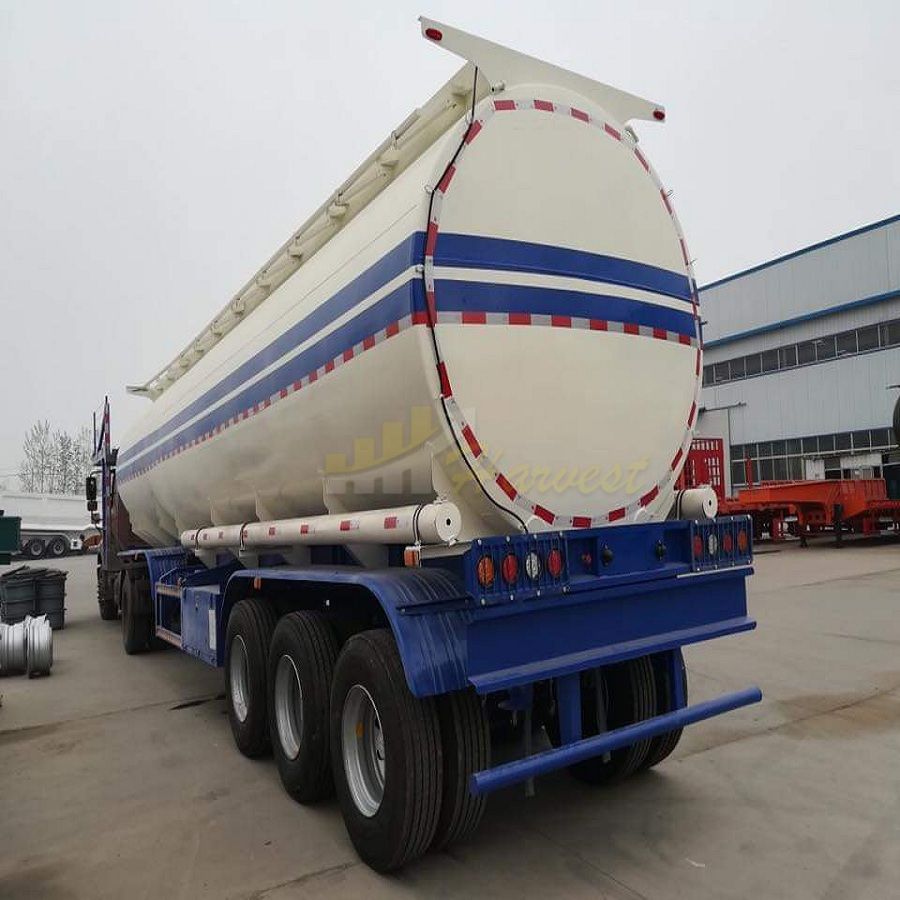 3 Axel 45000 liter Diesel Fuel Tanker Trailer for Sale