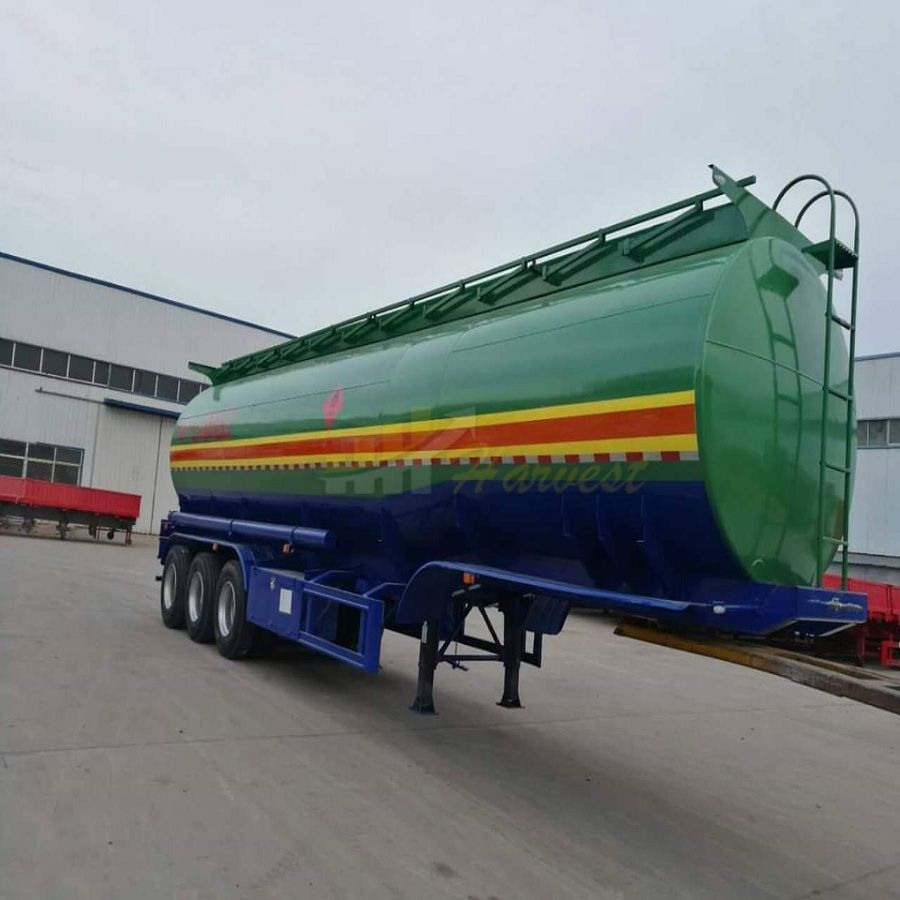 Factory Tri Axle 45000L Fuel Oil Tanker Trailer for Sale