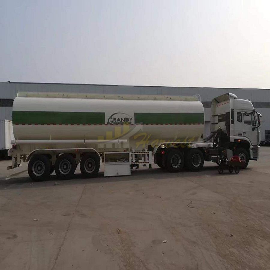 China 3 Axle 42m3 Fuel Oil Tank Tanker Semi Trailer