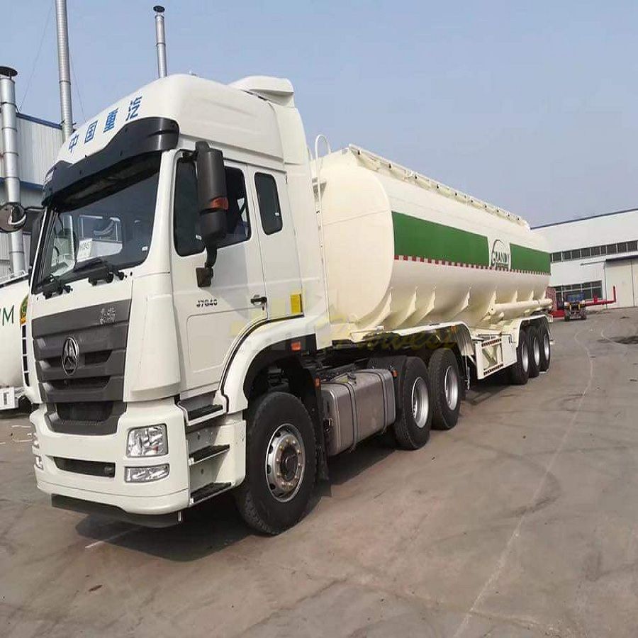 China 3 Axle 42m3 Fuel Oil Tank Tanker Semi Trailer