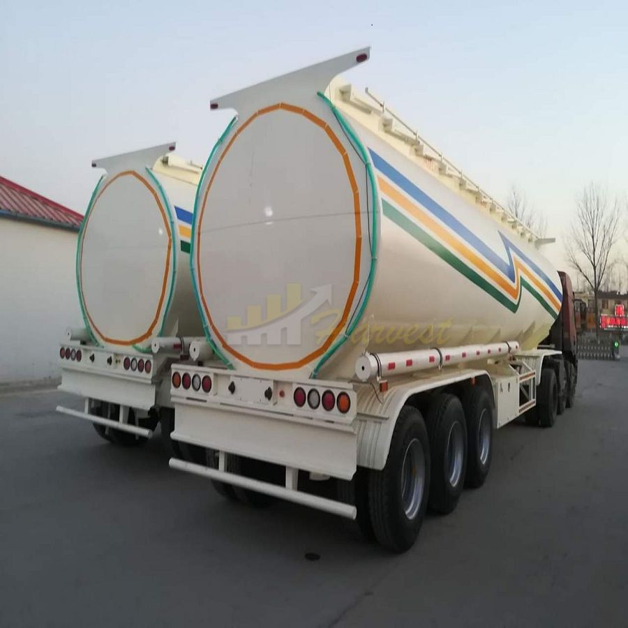 3 Axles 42000L Fuel Tanker Truck Trailer Oil Tanker