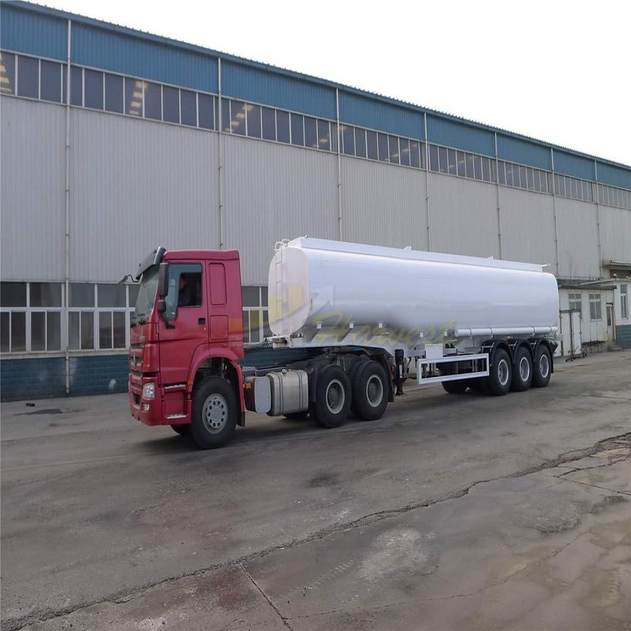 3 Axles 50000L Fuel Tanker Trailer