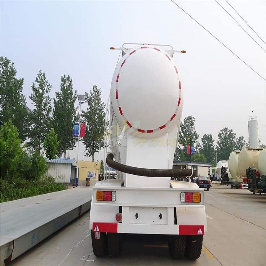 3 Axle 50m3 Bulk Cement Tank Tanker Semi Trailer