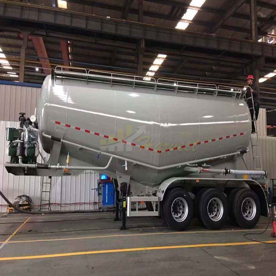 Dry Bulk Powder Cement Tanker Semi Trailer for Sale