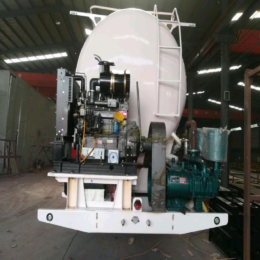 30-60 tons Bulk Cement Transport Tank for UAE