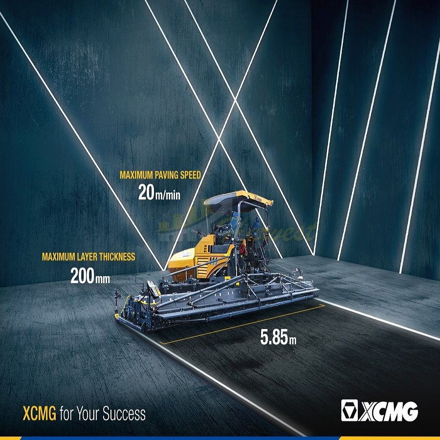 5.8m Width Road Paver Laying Machine Exporter