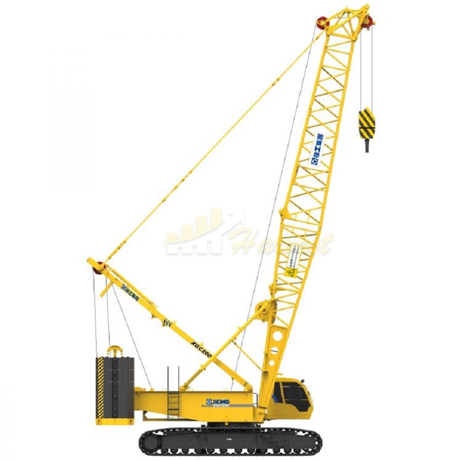 200 Ton XGC200 Crawler Crane At Factory Price