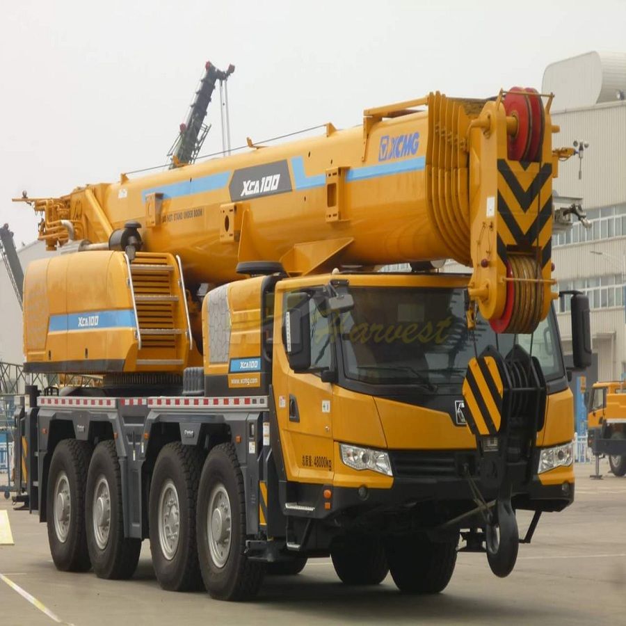 XCMG 100 ton XCA100 mobile truck all terrain crane best price for sale