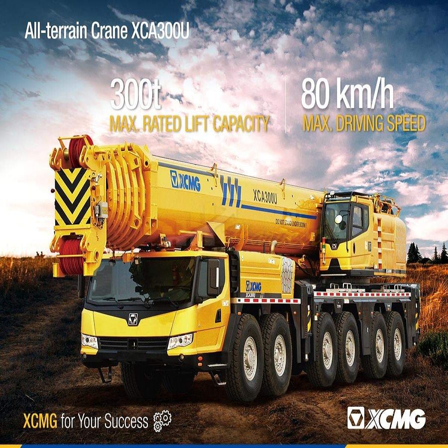 300 Ton All Terrain Crane