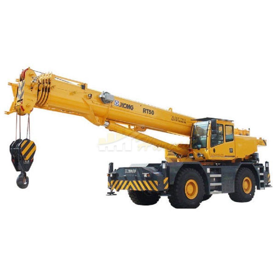 50 Ton Rough Terrain Crane