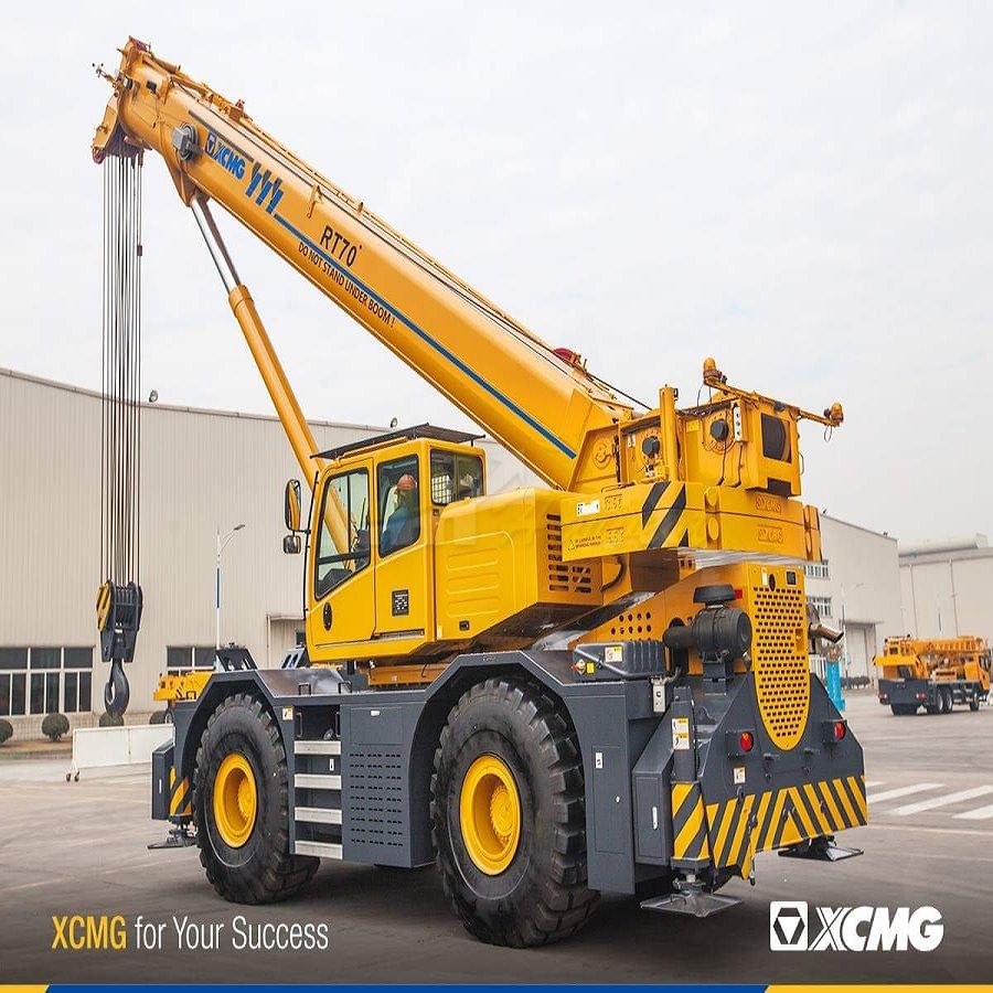 70 Ton XCM RT70E Original Rough Terrain Crane