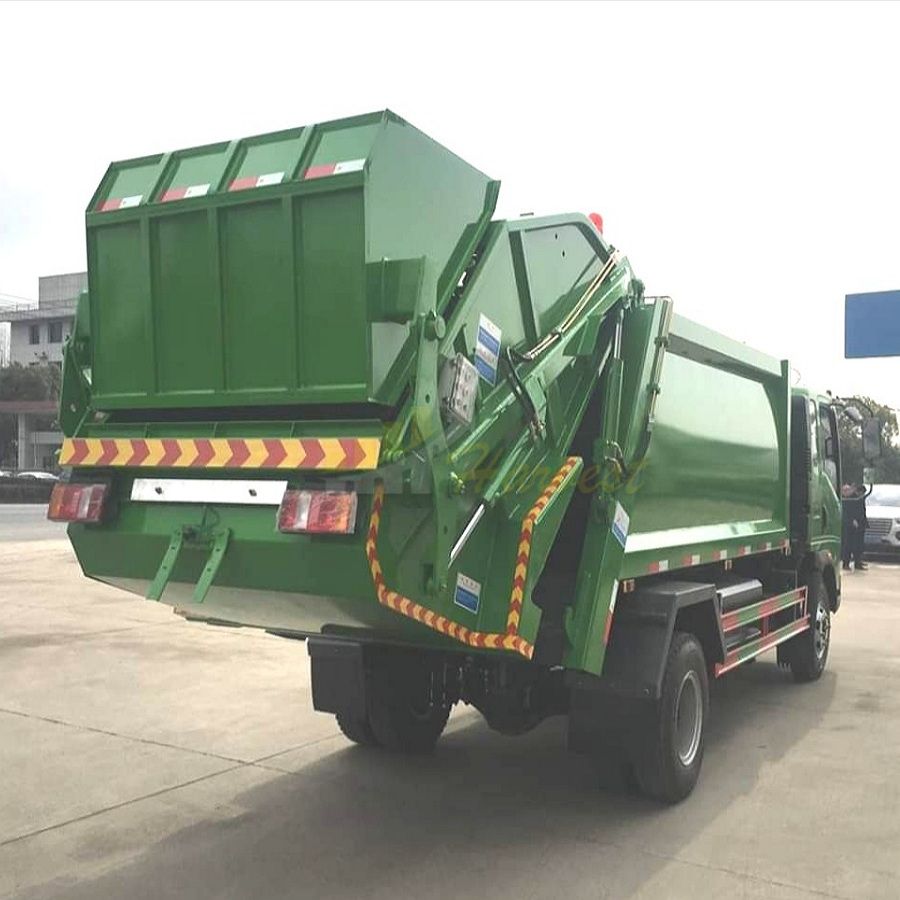 Sinotruk HOWO 4X2 5m3 Garbage Compactor Truck 3 Tons Garbage Truck