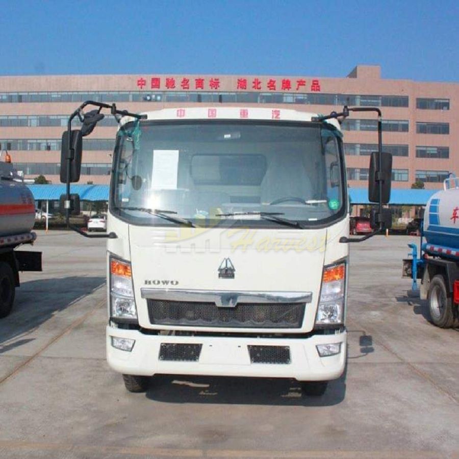 HOWO 3-5ton Small Capacity of Compactor Garbage Truck