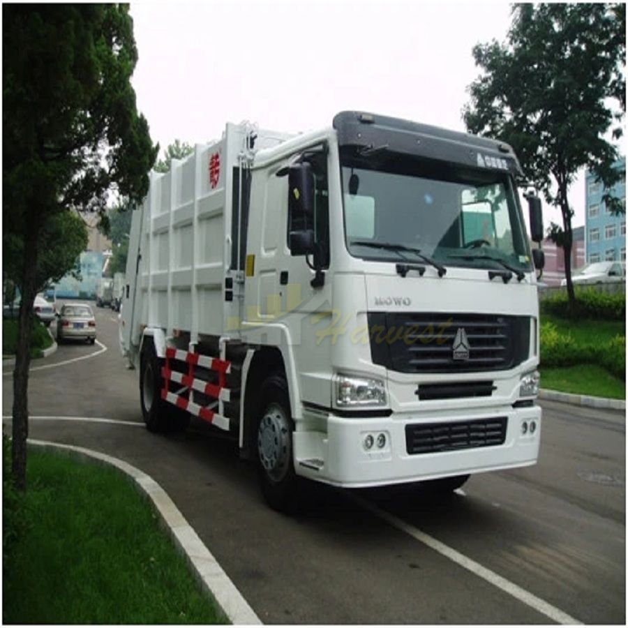 Hot Sell 5-12 Tons Payload Sinotruk Howo Compactor Garbage Truck