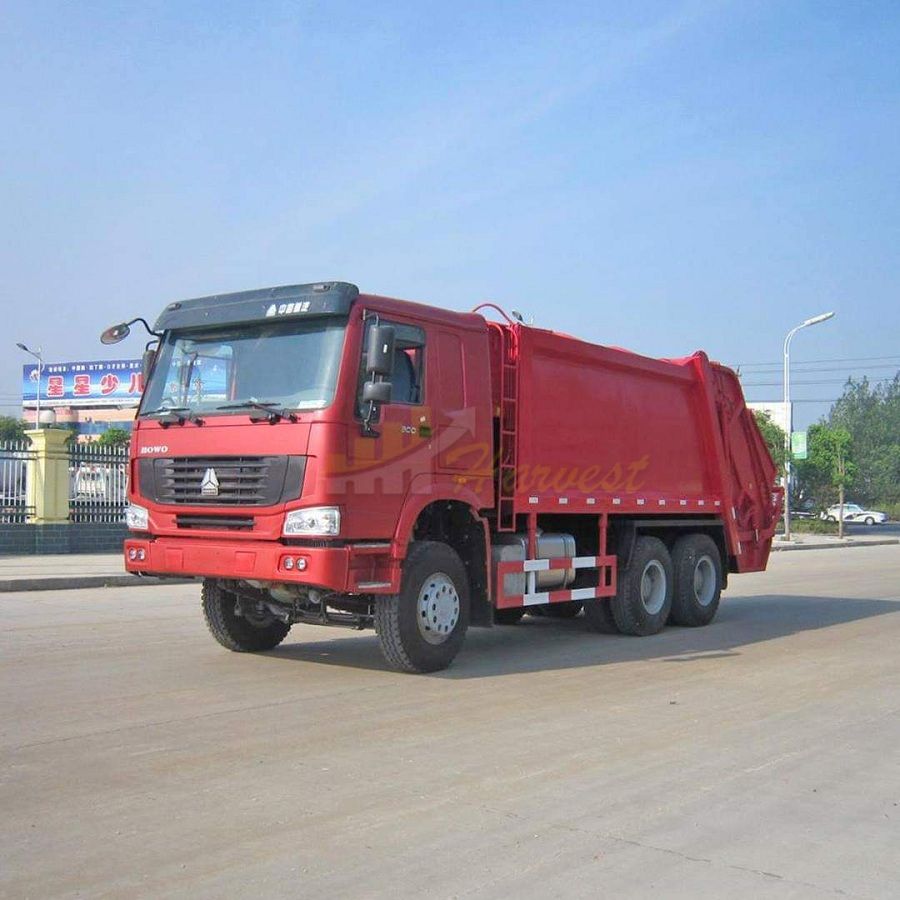 Sinotruk HOWO 6x4 16cbm Compactor Garbage Truck