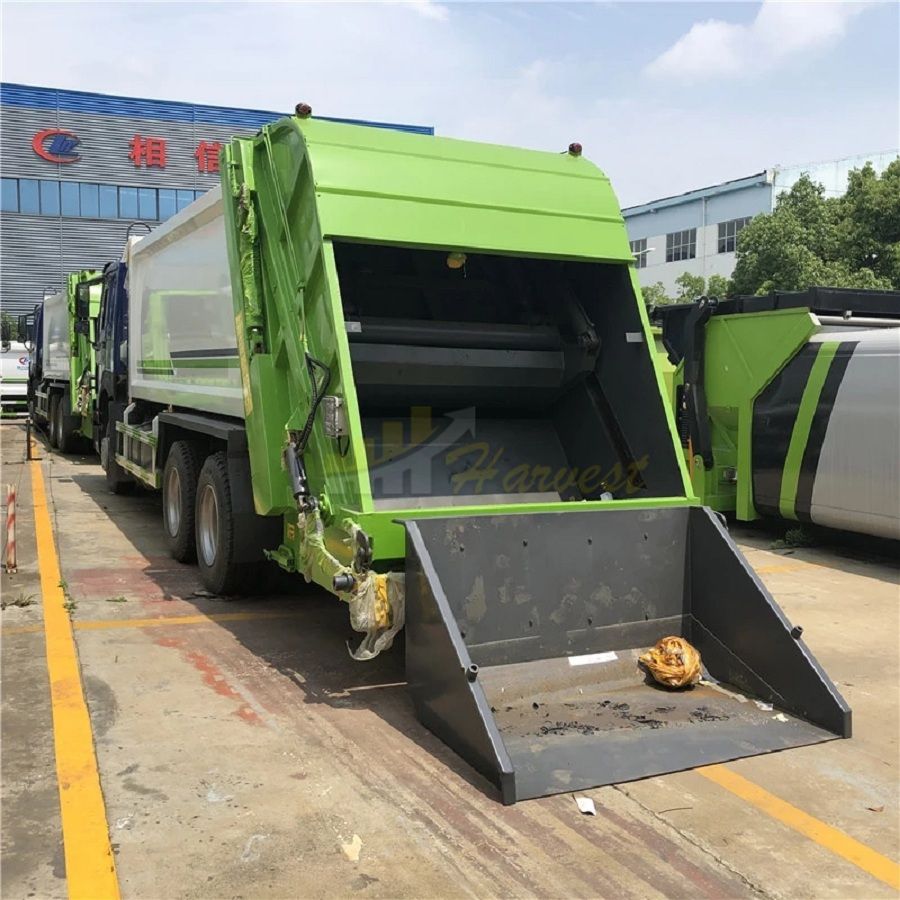 Sinotruk HOWO 10wheel 18cbm Waste Automatic Collection Compactor Garbage Truck
