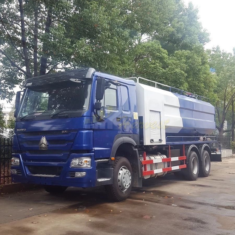 2019 New HOWO 100000 -15000L Sewage Suction Truck