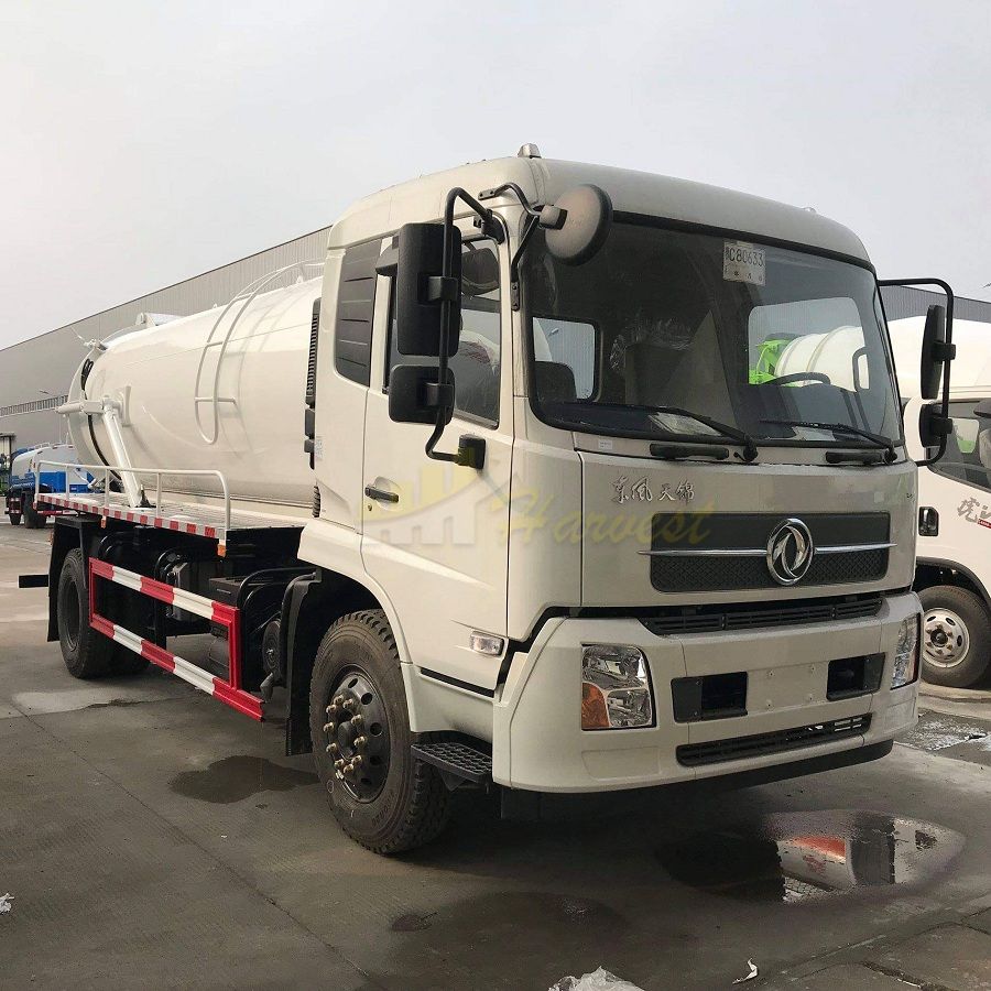 Dongfeng Sewage Suction Truck  with Cummins Engine for sale