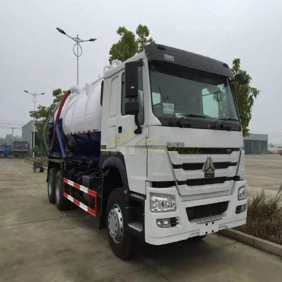 SINOTRUK HOWO 6x4 RHD 15000liters Sewage Suction Truck