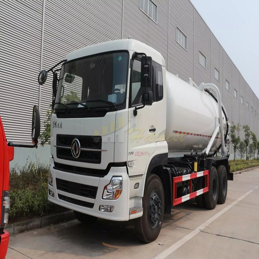 Dongfeng 18000liters Sewage Sucking Truck Sewer Sucking Truck