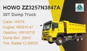 HOWO 6x4 371hp 30t Dump Truck