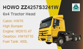 HOWO 6x4 371hp Tractor Head