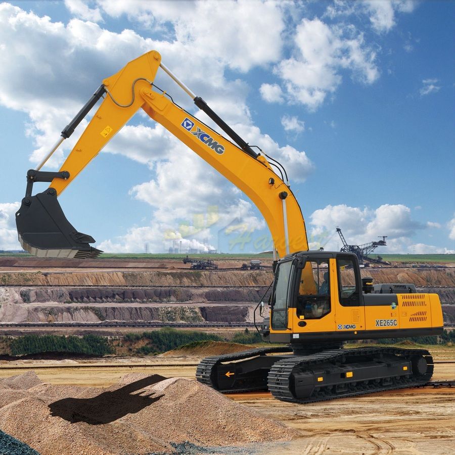 XCMG 26t XE265C Excavator with 1cbm Bucket & Isuzu Engine