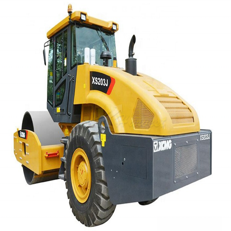 20 Ton XS203J  Single Drum Vibratory Road Roller Compactor in Somalia