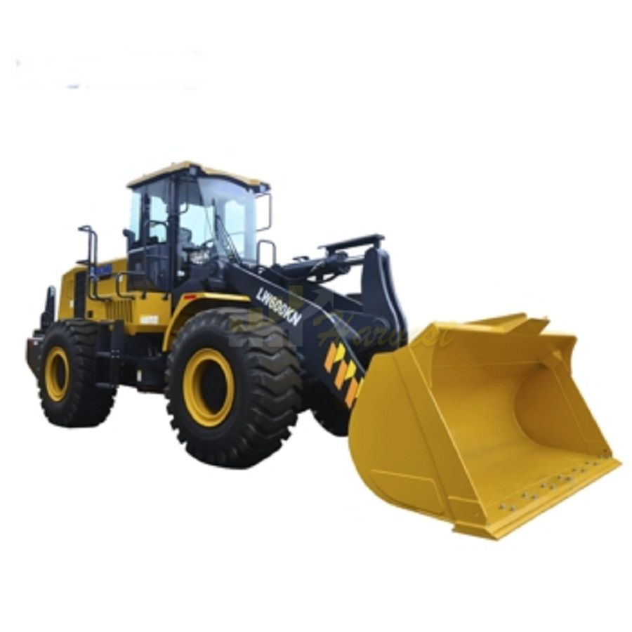 XCMG LW600KN Wheel Loader Large 6 Ton Mining Loader 3.0-4.5cbm Bucket Capacity